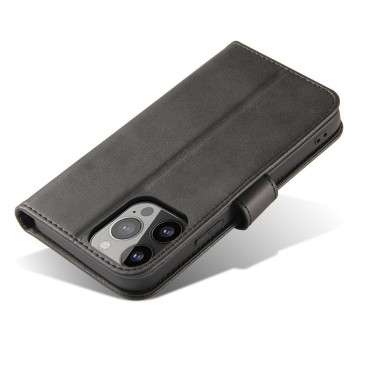 Primer primer z loputo in portfeljem za Xiaomi Redmi 12 Magnet Case Black