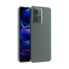 Pokers σιλικόνης για το Xiaomi Redmi 12 εξαιρετικά σαφή διαφανές