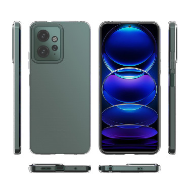 Silikónové pokers pre Xiaomi Redmi 12 Ultra Clear Transparentné
