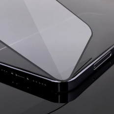 Gehard glas 9h voor het hele Motorola Moto G54-scherm met een full lijmframe