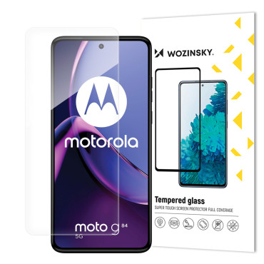 Vidrio templado 9h para toda la pantalla Motorola Moto G84