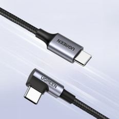 Kutni kabel USB-C kut kabel u 480mb / neku u boji 0.5m crno-Eyed