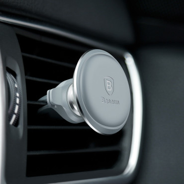 Magnētiskā auto turētājs uz izpletņa rūtainā tālrunī