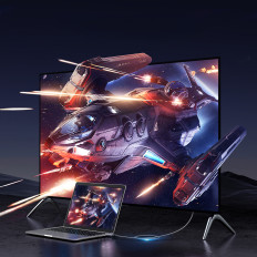 Kabel DisplayPort-kabel - HDMI 4K 60Hz in 1m Grijs