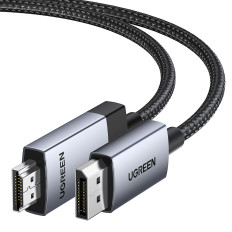 Kabelio DisplayPort Cable - HDMI 4K 60Hz 2M stiklu