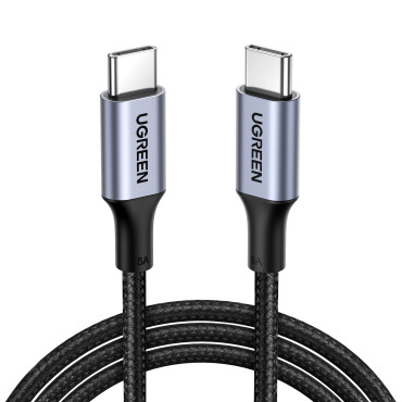 Kabel USB-C kabel v 5A 480MB / s 0.5m črno-Eyed