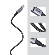 Kabel USB-C-kabel i 5A 480MB / s 0.5m svart-Eyed