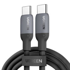 Cavo in silicone Cable USB-C PD 60W 480Mbps 2m Grigio