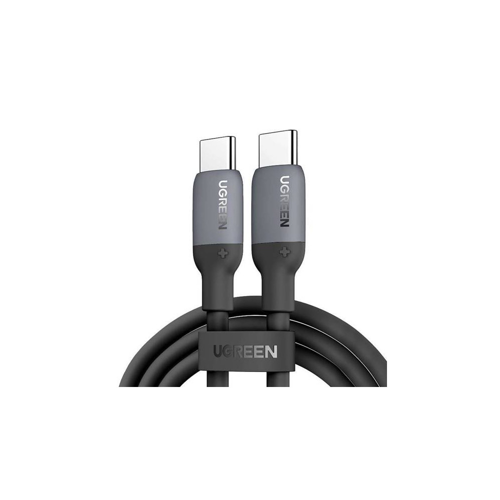 Cavo in silicone Cable USB-C PD 60W 480Mbps 2m Grigio