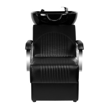 GABBIANO BLACK ORLEAN HAIR WASH UNIT — front view