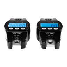 Universal hanging hook scale up to 300kg - black