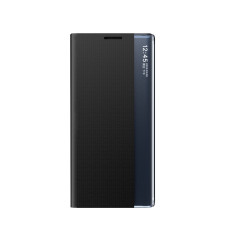 Case cover for Samsung S24 + with magnetic floors New Sleep View Case black