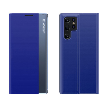 Fallfall för Samsung S24 Ultra med magnetisk flip Ny sömnvy