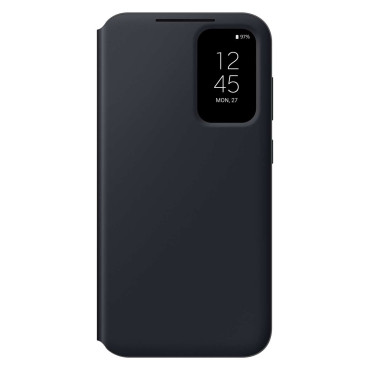 Αρχική κάλυψη θήκης για την τσέπη Samsung Galaxy S23 FE για το Smart View Black Wallet Black