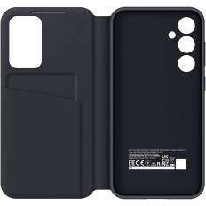 Coque originale pour Samsung Galaxy S23 Fe Pocket pour Vue intelligente Portefeuille Noir Noir