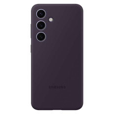 Original Case Silicone Cover til Samsung Galaxy S24 Silikone Etui Mørk Blofiolet