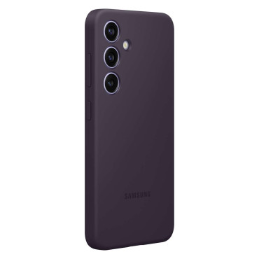 Originaaljuhtumi silikoonikate SAMSUNG GALAXY S24 silikoonkaane tume blofiolet