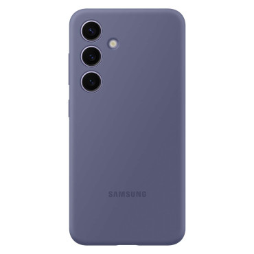 Custodia in silicone originale per Samsung Galaxy S24 Caso in silicone viola