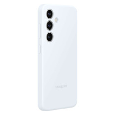 Originele case siliconen cover voor Samsung Galaxy S24 Siliconen Case White