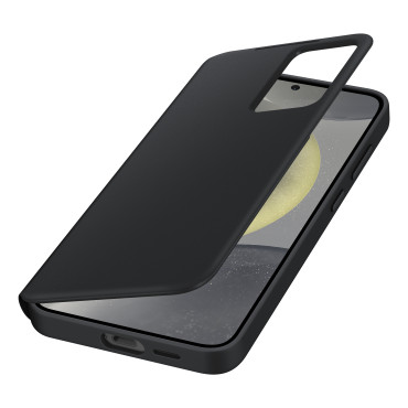 Caso original caso para Samsung Galaxy S24 bolso para carteira de cartão inteligente preto