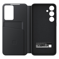 Caso original caso para Samsung Galaxy S24 bolso para carteira de cartão inteligente preto