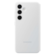 Original Case Cover for Samsung Galaxy S24 Pocket for Smart View Wallet White
