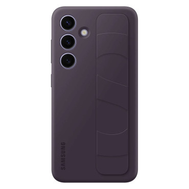 Caso original caso para Samsung Galaxy S24 com alça e suporte de preensão em pé Darkwiolet