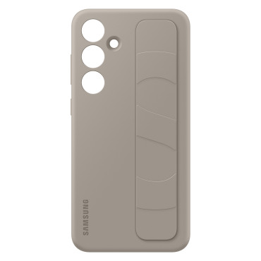 Original Case Cover for Samsung Galaxy S24 with handle and standing grip case gray