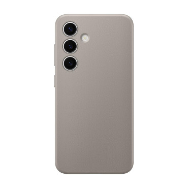 Estuche original para Samsung Galaxy S24 Caja de cuero vegano GP-FPS921HCAW Gray