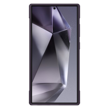 Caso de escudo de caso de bolsa original para Samsung Galaxy S24 Ultra Dark sangrento
