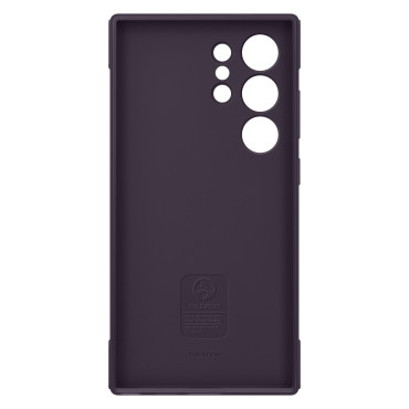 Caso de escudo de caso de bolsa original para Samsung Galaxy S24 Ultra Dark sangrento