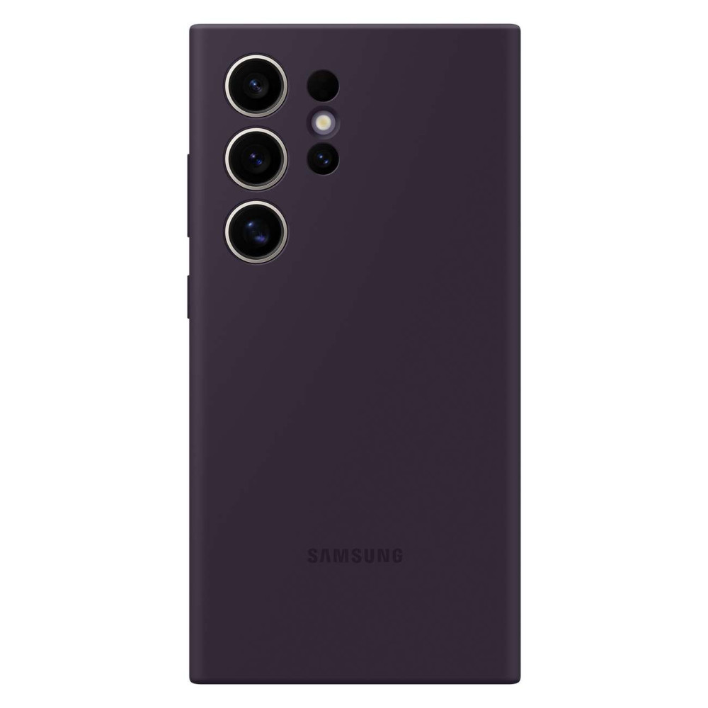 Original Case Silikonska prevleka za Samsung Galaxy S24 Ultra Silikon Case temno Blofiolet