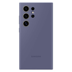 Originele case siliconen cover voor Samsung Galaxy S24 Ultra Silicone Case Purple