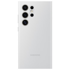 Caso original capa para Samsung Galaxy S24 Ultra Bolso para Cartão Inteligente Wallet Branco