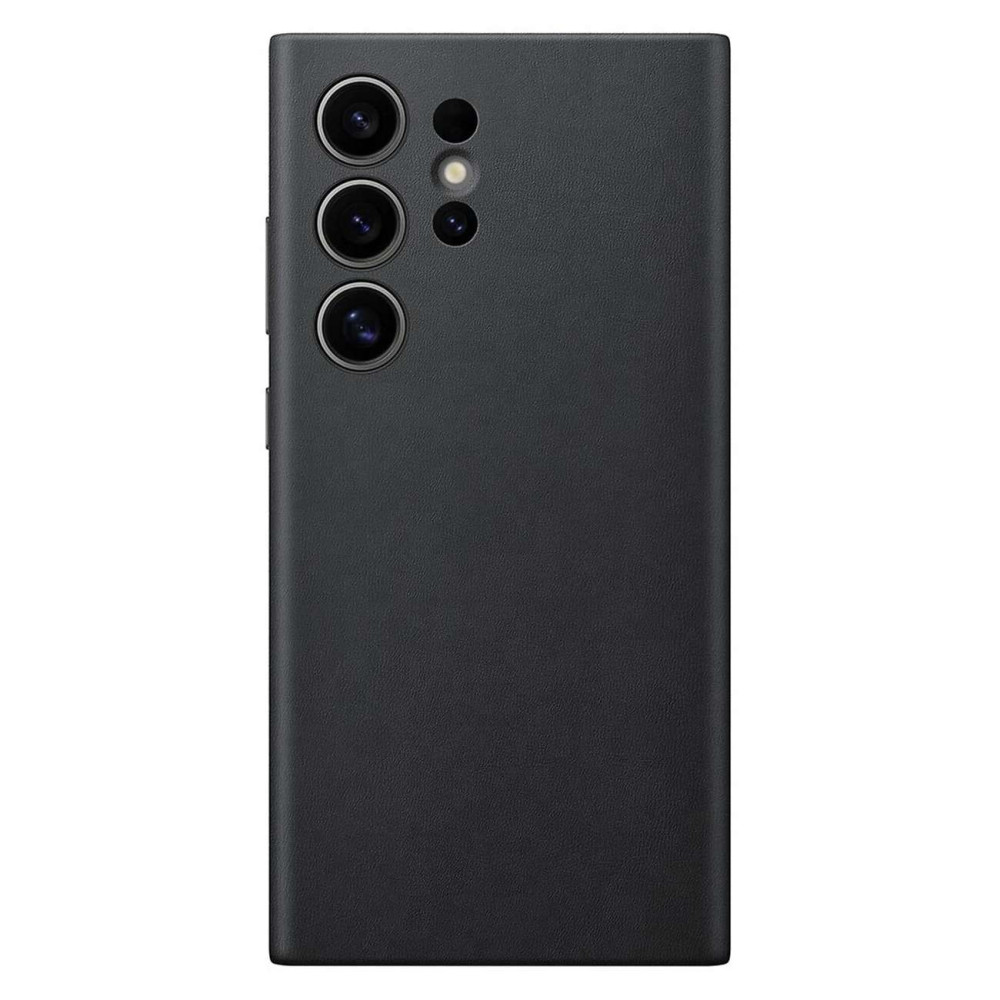 Αρχικό Samsung Galaxy S24 Ultra Vegan δερμάτινη θήκη GP-FPS928HCABW BLACK