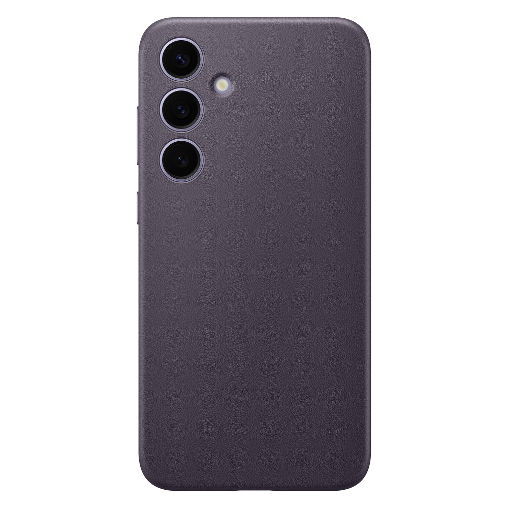 Eredeti tok a Samsung Galaxy S24 + vegan bőr tokjához GP-FPS926HCAVW DARKFORIOLET