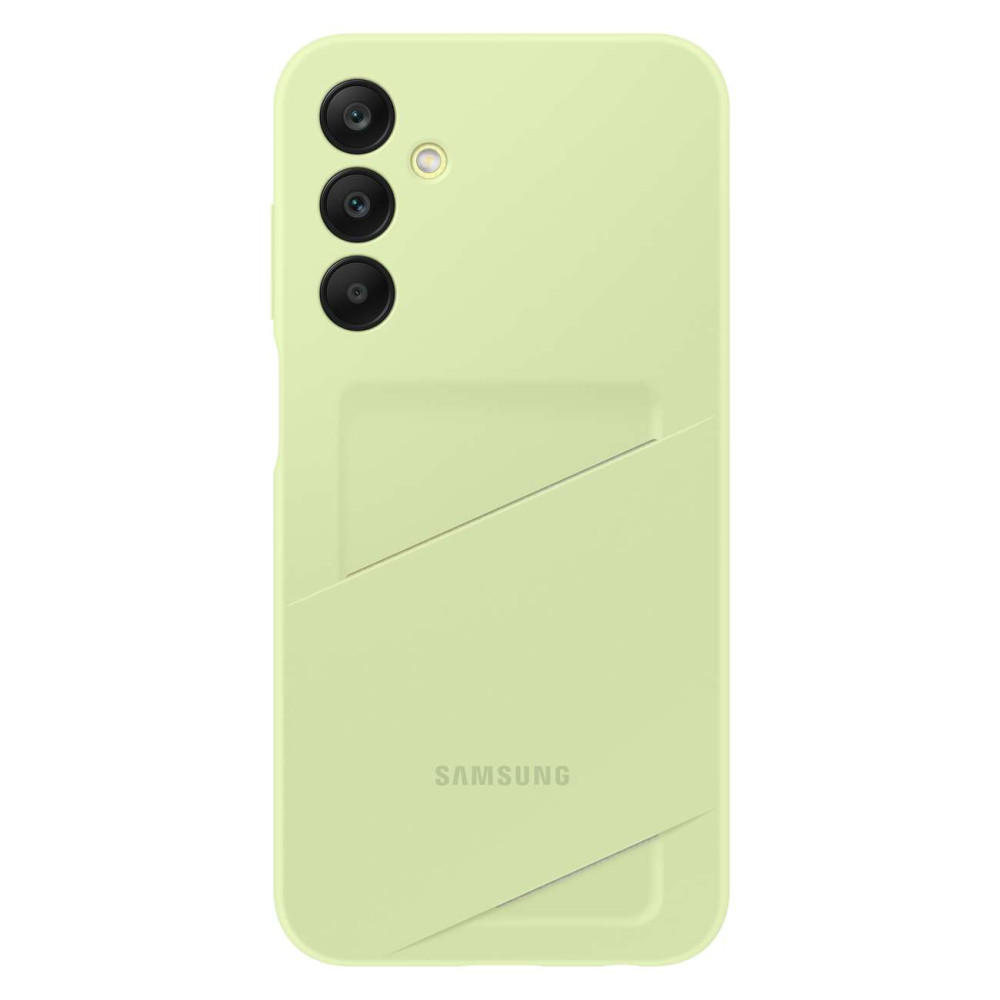 Originalfodral för Samsung Galaxy A15 / A15 5G med grön kortficka