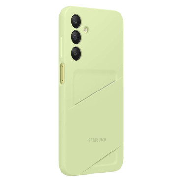 Originalfodral för Samsung Galaxy A15 / A15 5G med grön kortficka