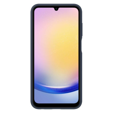 Originele hoes voor Samsung Galaxy A25 5G met zwarte en blauwe zak
