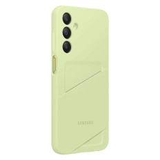 Cas d'origine pour Samsung Galaxy A25 5G avec poche de carte verte