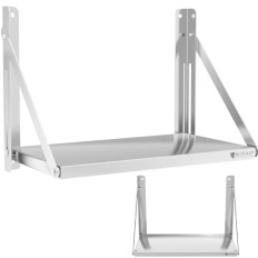 Cateringwand zelf-afgesloten roestvrij staal tot 40 kg 60 x 30 cm