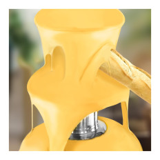 Fondune fondue met stalen chocolade 4 verdiepingen 230w
