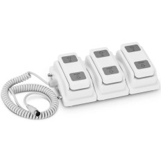 Fotbryter kontrollpedal for kosmetiske senger - 3 motorer