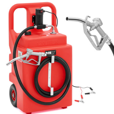 Portable fuel tank with...