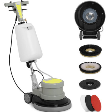 Elektrisk skrubber Golvrengöringsmaskin 42 cm 12,4 L 1100 W