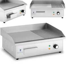 Elektrisk grillgrillplatta Smooth Ribbon 548 x 350 mm 3000 W