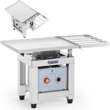 Vibrating table thickening...