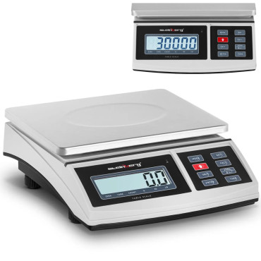 Poštna teža LCD 21 x 27 cm 30 kg / 1 g