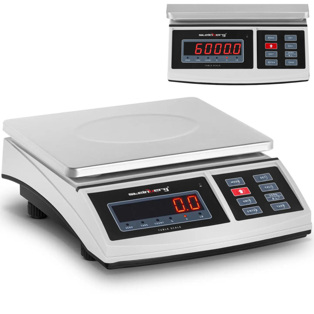 Postai súlyú LED 21 x 27 cm 6000 g / 0,2 g