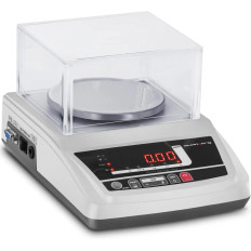 Analytisk laboratoriebalans med LED-sköld RS232 3000g / 0,01 g